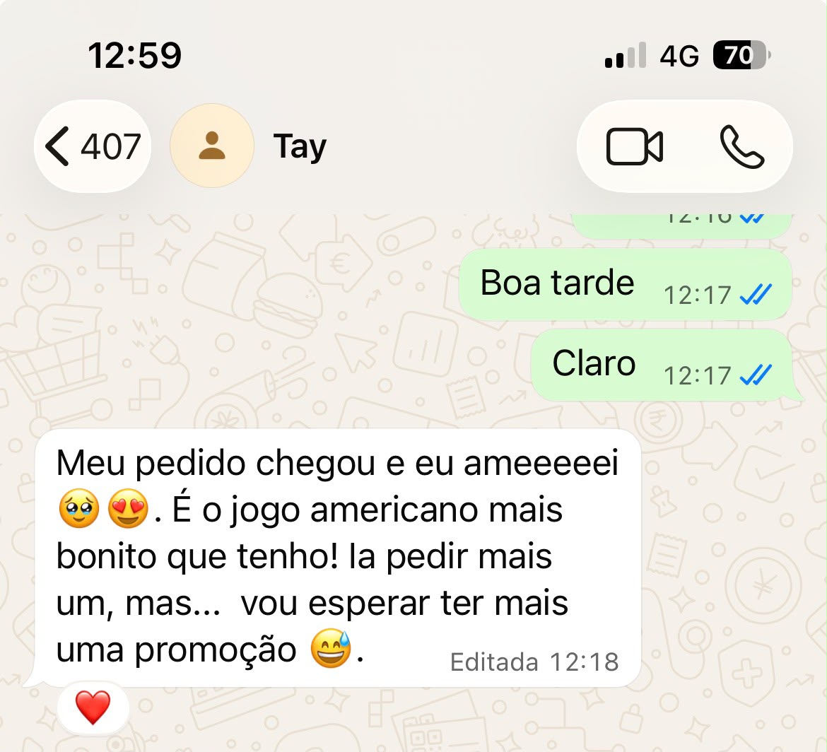 Feedback de tay